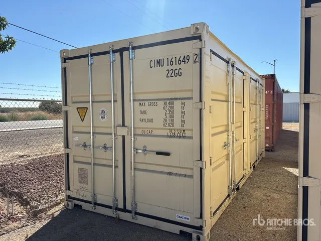 2026 20 ft Standard Multi-Door Storage Container