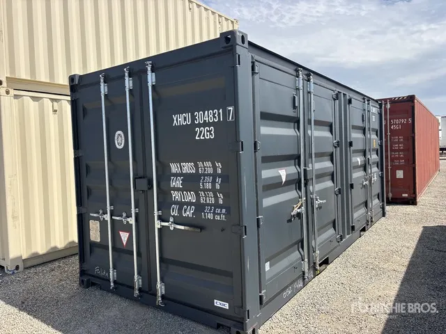 2026 20 ft Standard Multi-Door Storage Container (Unused)