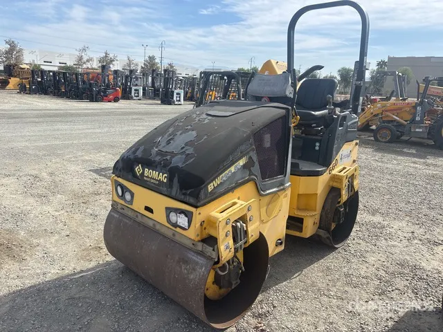 2015 Bomag BW120 Double Drum Roller