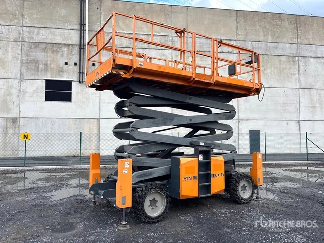2017 ATN CX15 4x4 Diesel Scissor Lift
