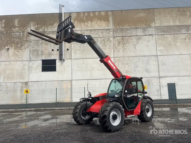 2014 Manitou MLT634-120 Telehandler