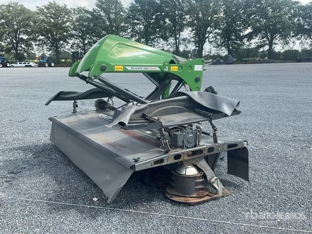 2021 Fendt Slicer 360 FQ KC 3600 mm Front Disc Mower