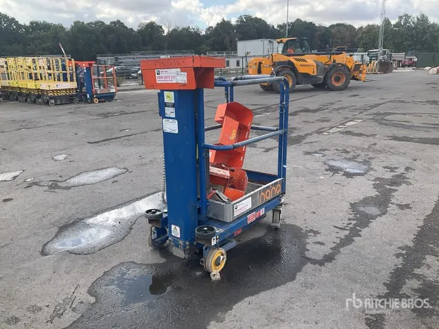 2013 Power Tower Nano Vertical Mast Lift (Inoperable)
