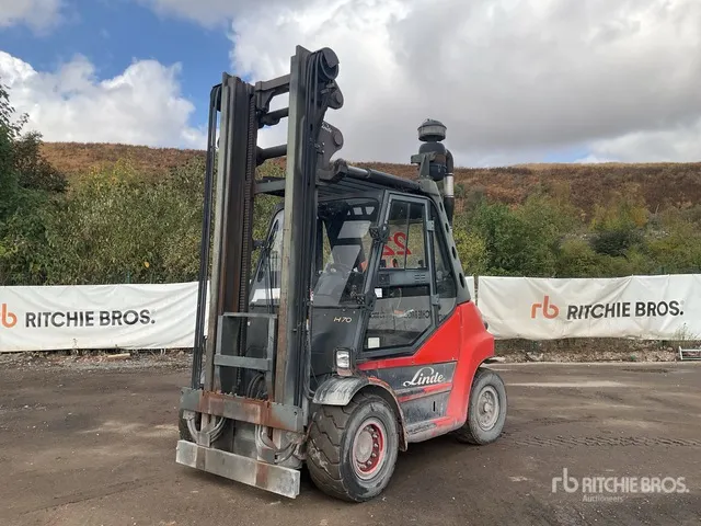 2015 Linde H70D 7000 kg Forklift
