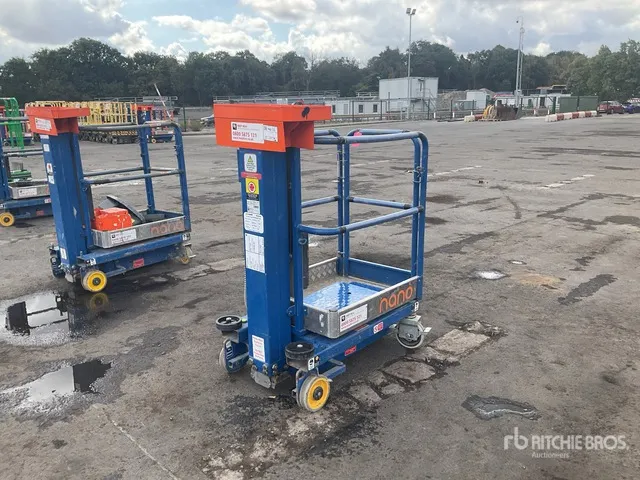 2013 Power Tower Nano Vertical Mast Lift (Inoperable)