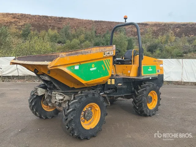 2015 JCB 6 ton 4x4 Swivel Dumper