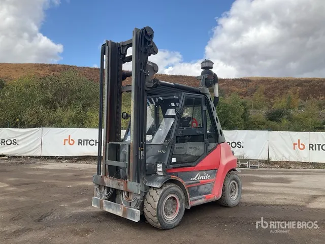 2015 Linde H70D 7000 kg Forklift