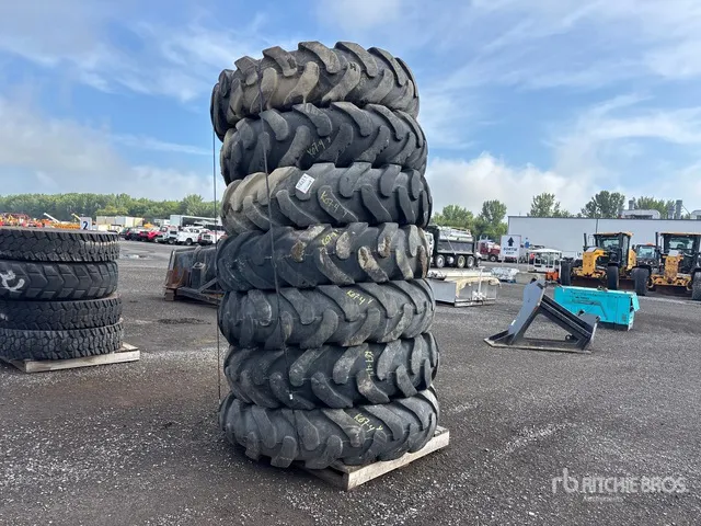 Quantity of (7) 16.00-24 Tires