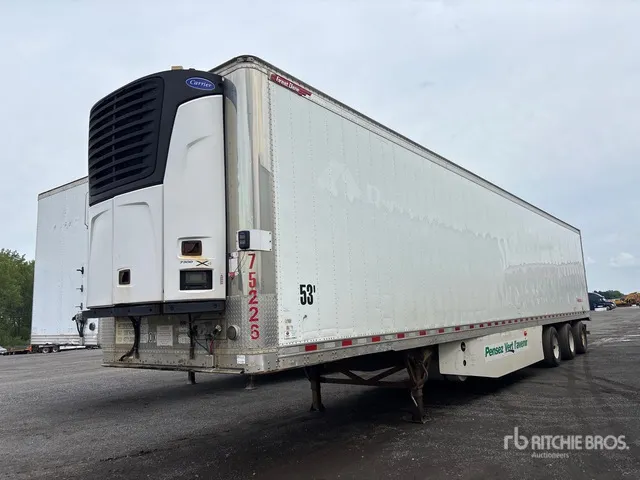 2016 Great Dane 53 ft x 102 in Tri/A Refrigerated Trailer