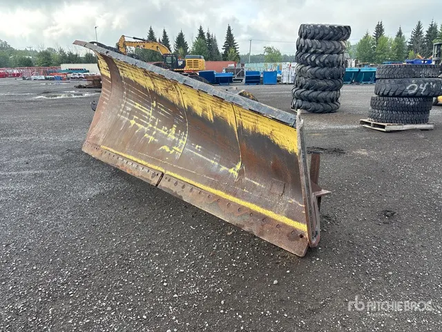 16 ft 1 Way Snow Plow - Fits Truck