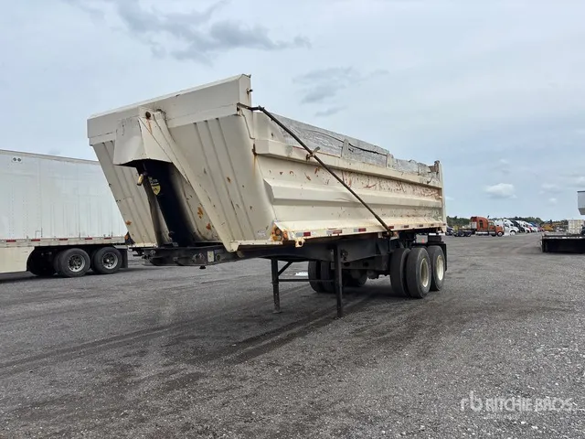2000 Arne's 24 ft T/A End Dump Trailer