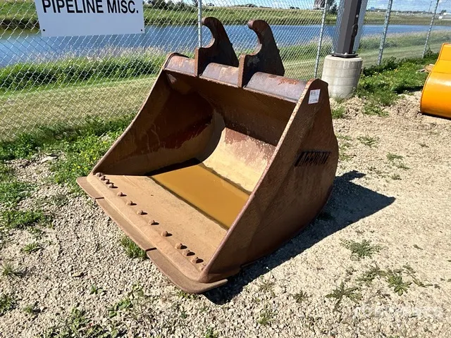Accurate BKT HD 200-60-WBM DR 58 in Q/C Cleanup Excavator Bucket - Fits Hitachi 200 Series