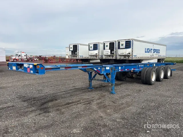 2023 CIMC EX53M3OTC00 40 ft Tri/A Container Trailer