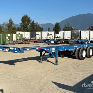 2023 CIMC 53 ft Tri/A Extendable Container Trailer