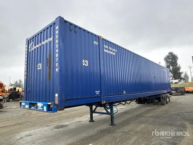 2023 CIMC 53 ft Tri/A Extendable Container Trailer