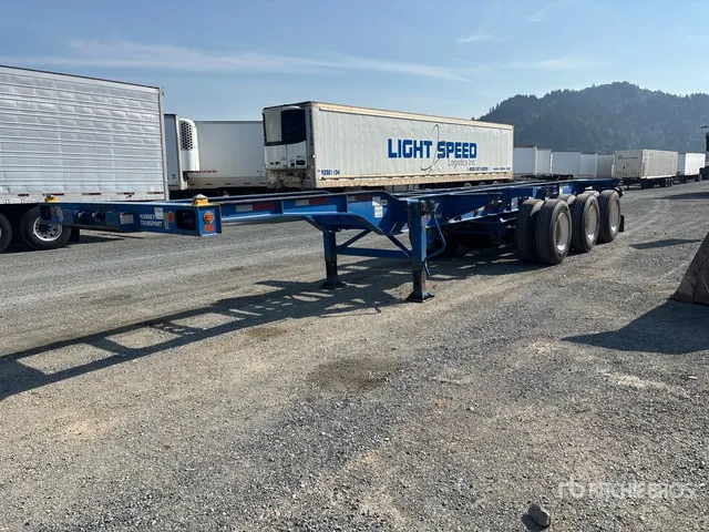 2023 CIMC Tri/A Extendable Container Trailer