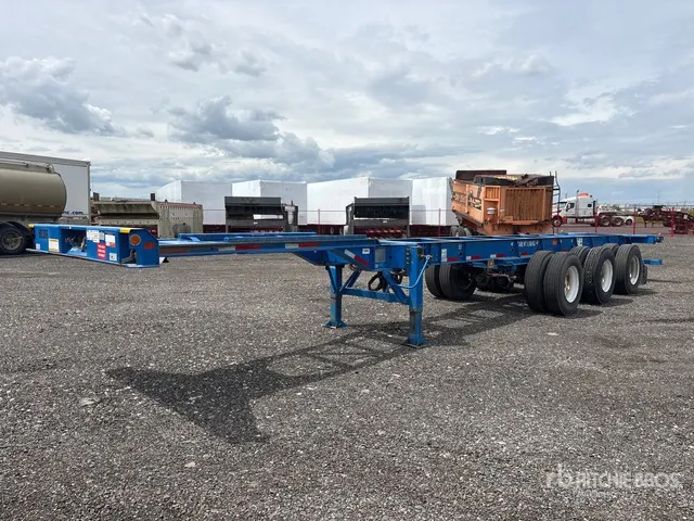 2023 CIMC EX53M3OTC00 40 ft Tri/A Extendable Container Trailer