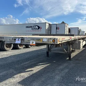 2017 Lode King 53 ft Tri/A Flatbed Trailer