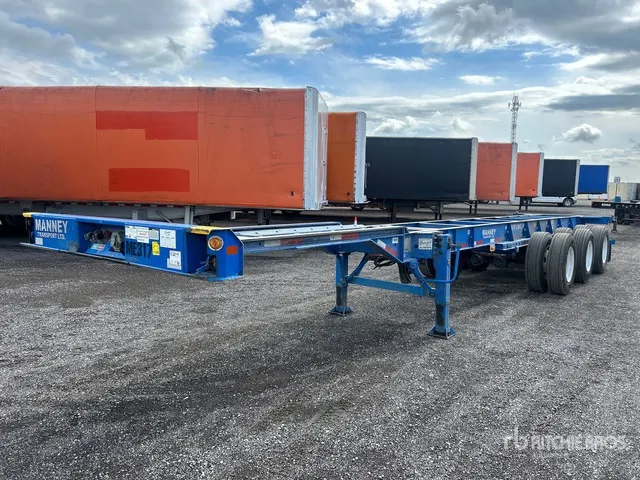 2023 CIMC EX53M3OTC00 Tri/A Extendable Container Trailer