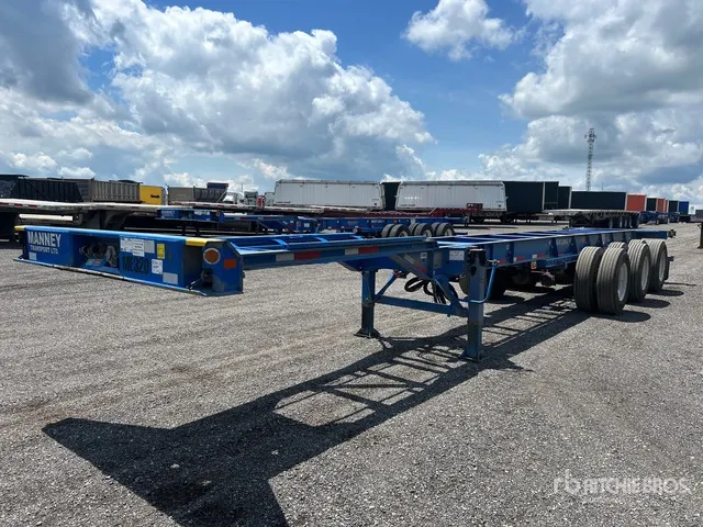 2023 CIMC EX53M3OTC00 Tri/A Extendable Container Trailer