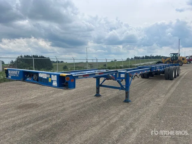 2023 CIMC EX53M3OTC00 Tri/A Extendable Container Trailer