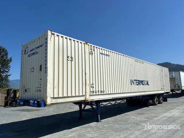 2023 CIMC EX53M3OTC00 Tri/A Extendable Container Trailer