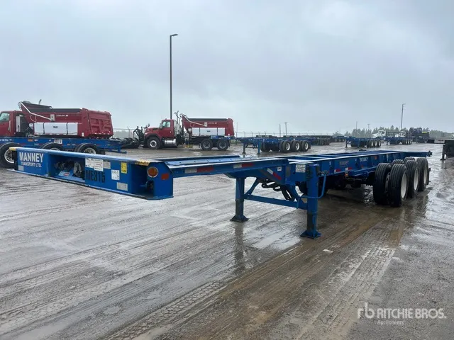 2023 CIMC EX53M3OTC00 Tri/A Extendable Container Trailer