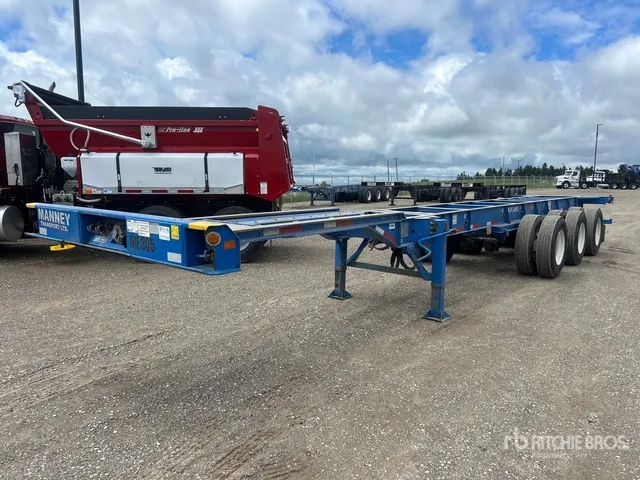 2023 CIMC EX53M3OTC00 Tri/A Extendable Container Trailer
