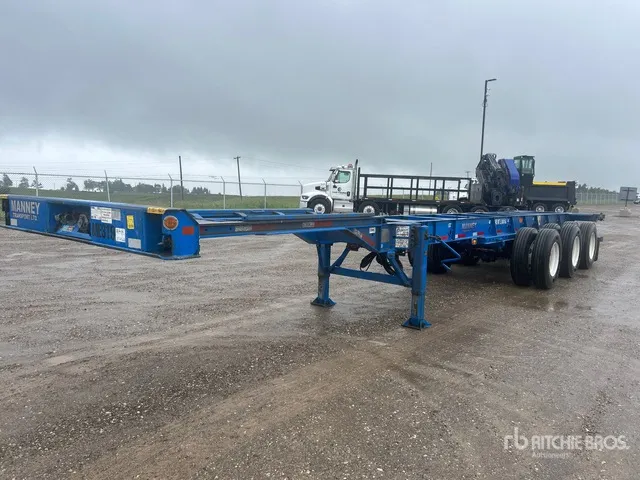 2023 CIMC EX53M3OTC00 Tri/A Extendable Container Trailer
