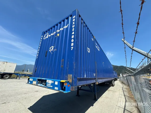 2023 CIMC Tri/A Extendable Container Trailer