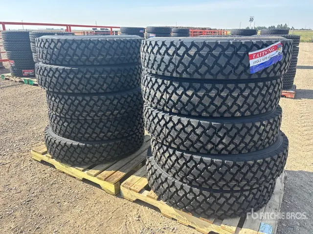 Quantity of (10) Taitong 11R24.5 Trailer Tires (Unused)