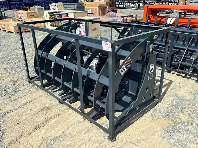StanForge SRR75 72 in Grapple Skid Steer Root Rake (Unused)