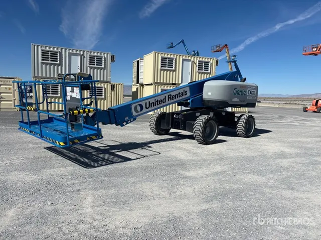 2018 Genie S60X 4WD Diesel Telescopic Boom Lift