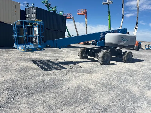2018 Genie S-60X 4WD Diesel Telescopic Boom Lift