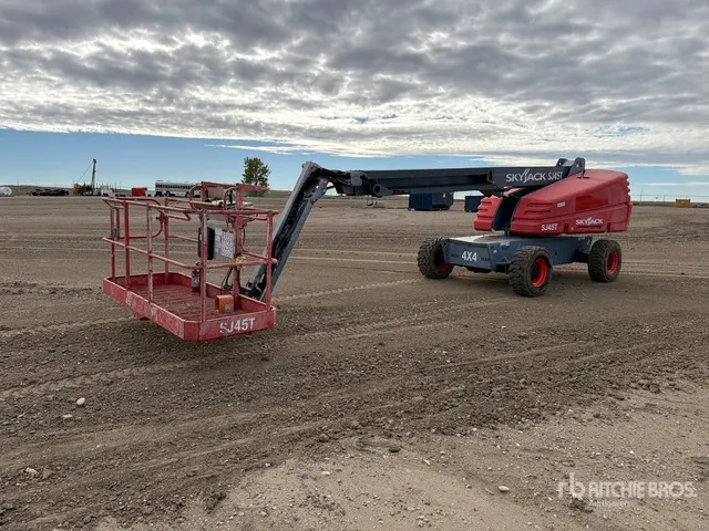 2018 Skyjack SJ45T 4WD Diesel Telescopic Boom Lift