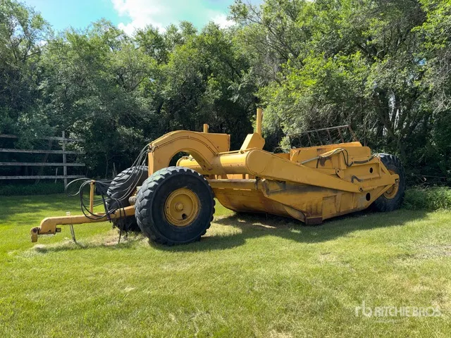 Cat 463 4 Tire Hydraulic Pull Scraper