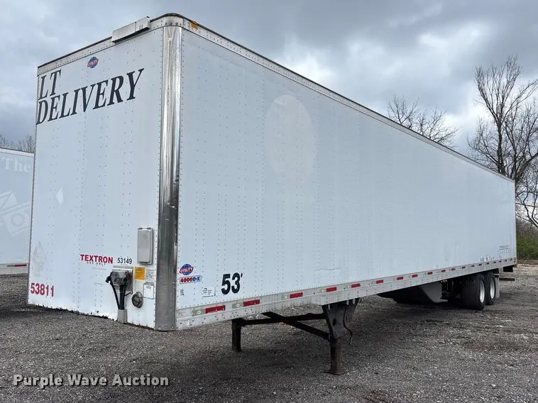 2007 Utility 4000D-X dry van trailer