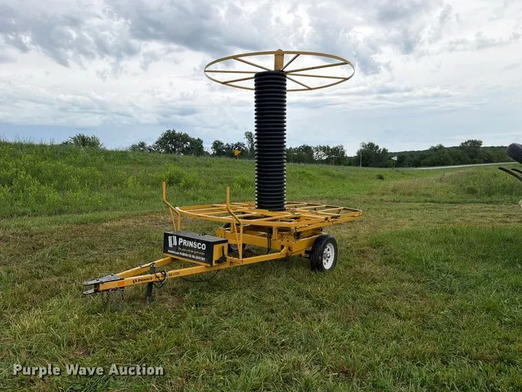2016 Agri Drain J series reel trailer