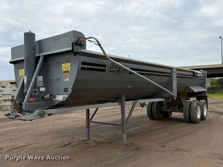 2017 Load King RH 3226 end dump trailer