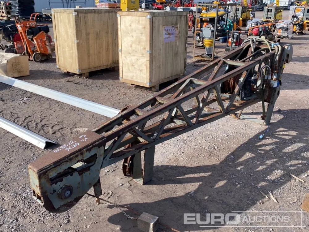 Extension Jib to suit Telehandler, Winch