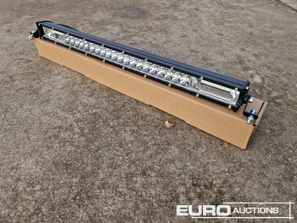 Unused 20" 180W Combo Beam LED Light Bar, Mounting Brackets, IP68 Waterproof