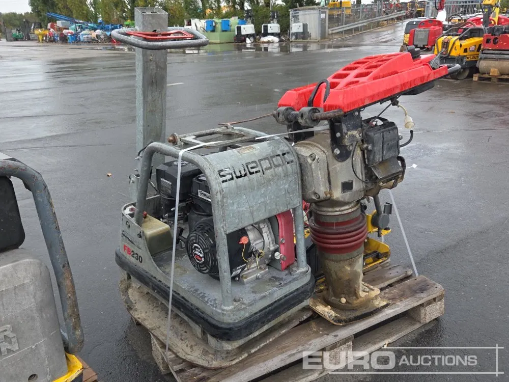 Walk Behind Compaction Plates (2 of), Compaction Rammer