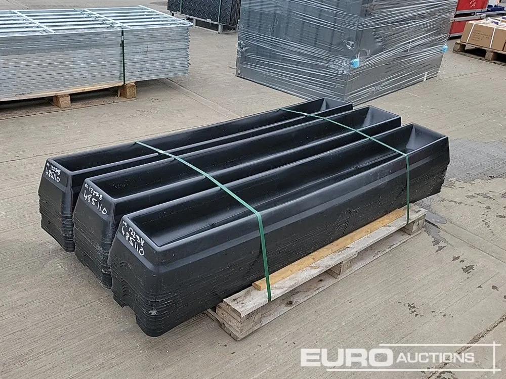 Unused Rancher Plastic Feeding Trough (4 of)