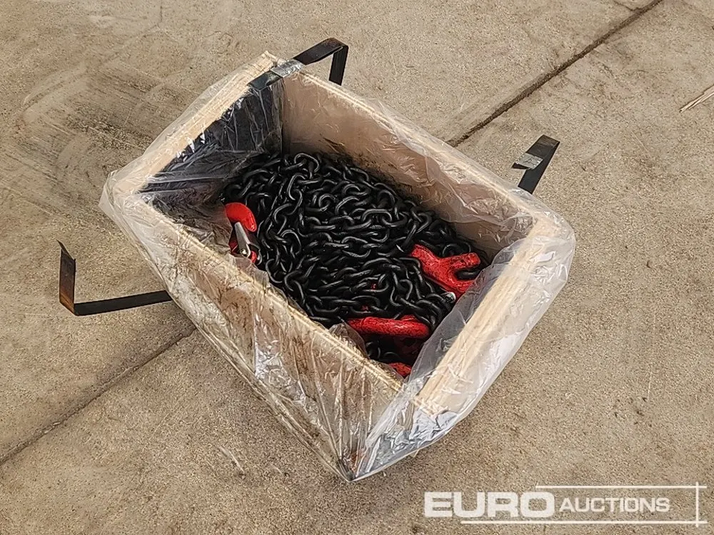 Unused 4T x 2m 4 Leg Lifting Chain