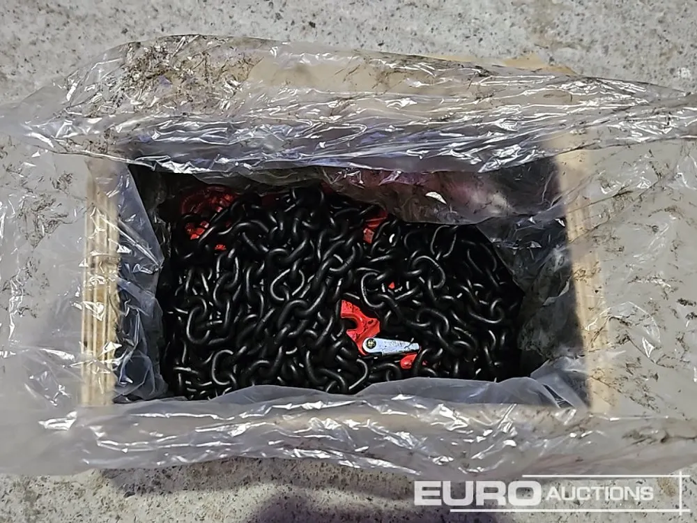 Unused 4T x 3m 4 Leg Lifting Chain
