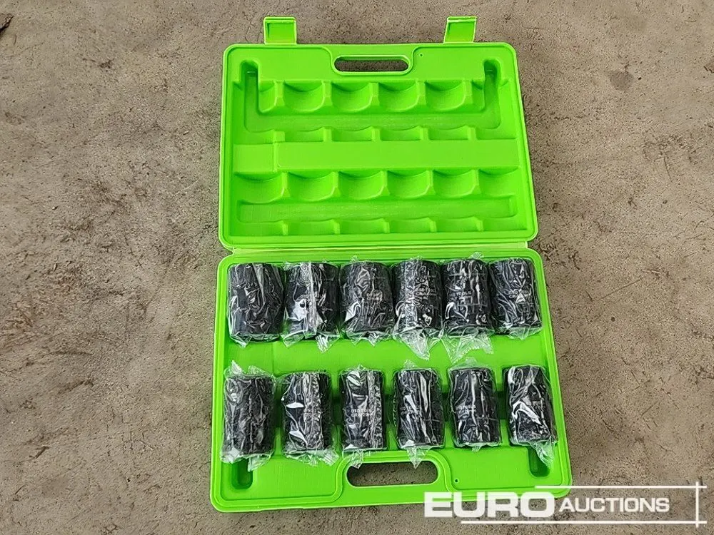 Unused 1" Deep Impact Socket Set