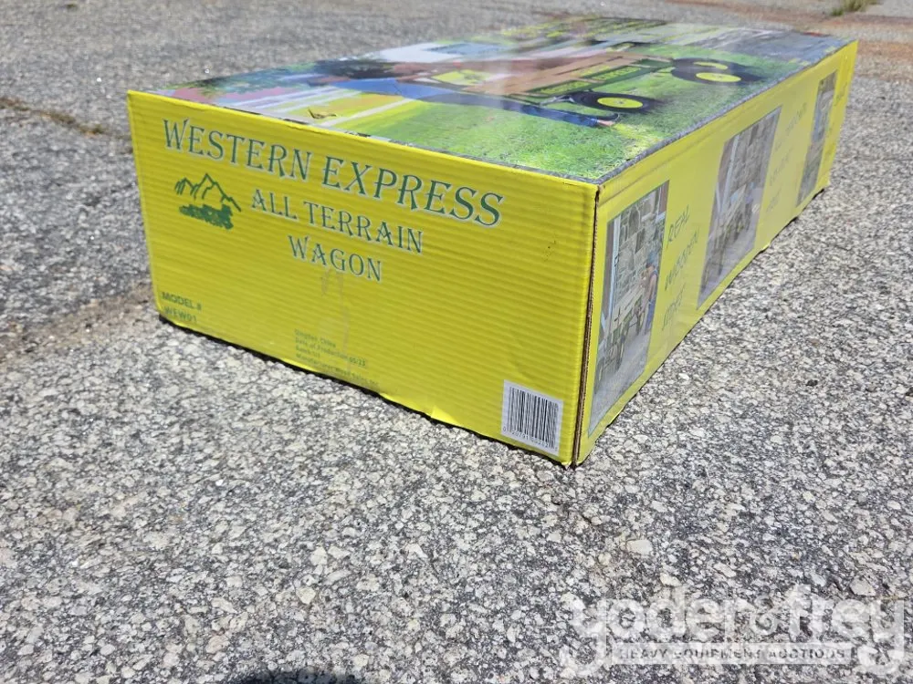 Unused Childrens All Terrain Farm Wagon- Green