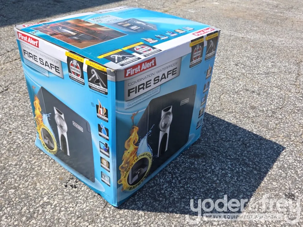 Unused First Alert 2080FA 0.94 cu.ft. Fire/Water proof Dail Combination Safe