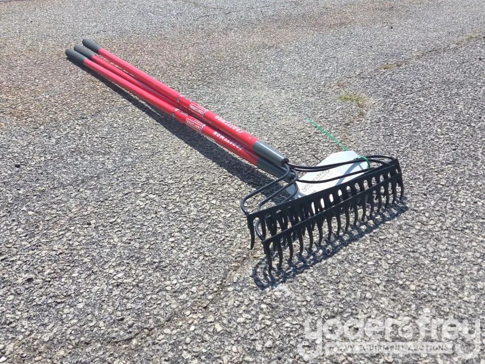 Unused 14 Tne Bow Rake, Craftsman(Made in USA)(3 of)