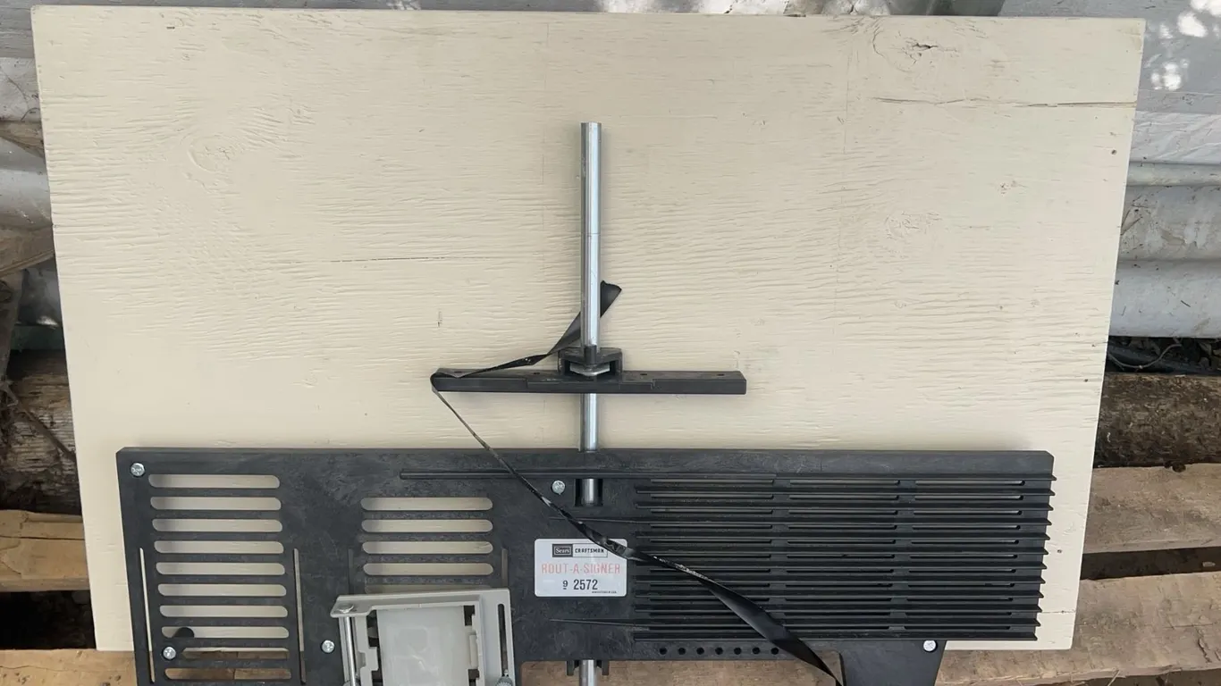 Sears Craftsman Rout-A-Signer Model 9 2572